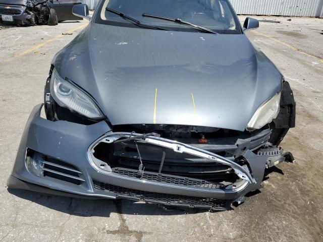 5YJSA1H13EFP36058 - 2014 TESLA MODEL S 灰色 照片 11