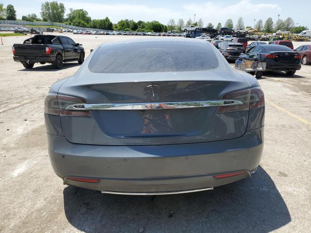 5YJSA1H13EFP36058 - 2014 TESLA MODEL S 灰色 照片 6