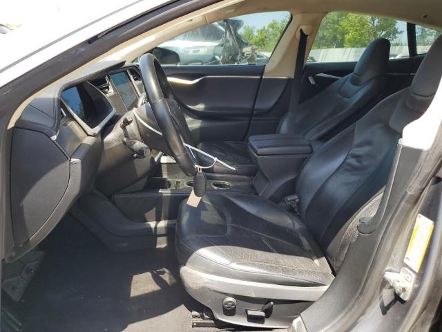 5YJSA1H13EFP36058 - 2014 TESLA MODEL S 灰色 照片 7