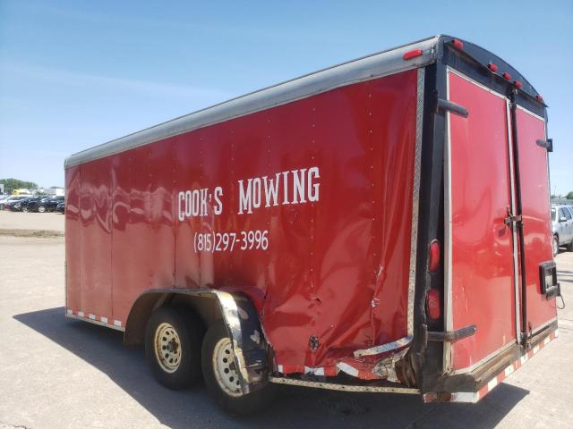 4PL500G20S1000685 - 1995 UTILITY TRAILER RED photo 3