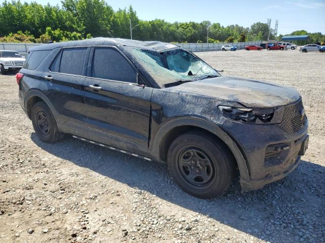 1FM5K8AB1NGA42248 - 2022 FORD EXPLORER POLICE INTERCEPTOR BLACK photo 4