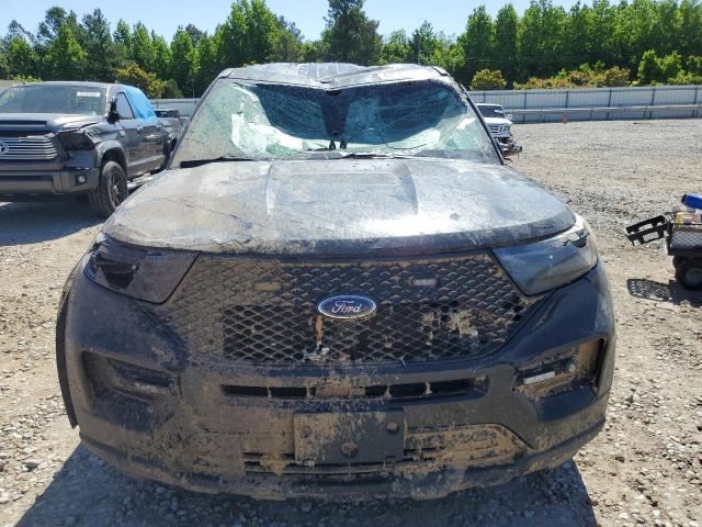 1FM5K8AB1NGA42248 - 2022 FORD EXPLORER POLICE INTERCEPTOR BLACK photo 5