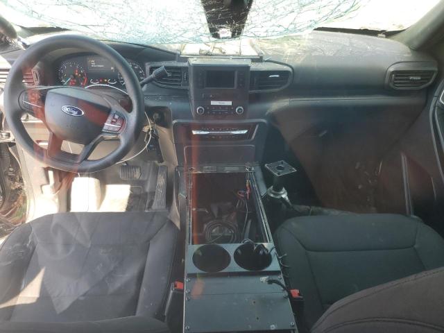 1FM5K8AB1NGA42248 - 2022 FORD EXPLORER POLICE INTERCEPTOR BLACK photo 8