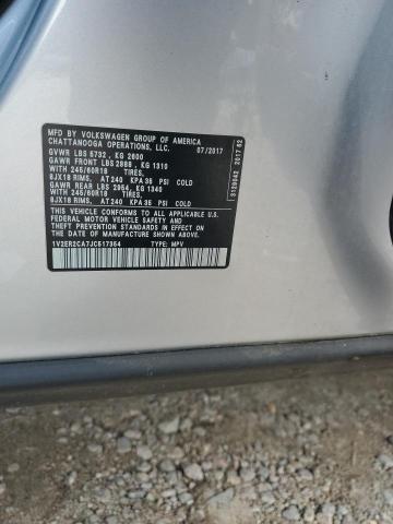1V2ER2CA7JC517354 - 2018 VOLKSWAGEN ATLAS SEL Gümüş foto 13
