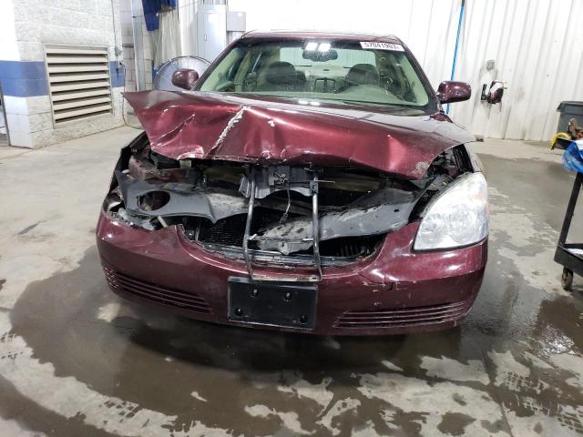 1G4HD57206U254588 - 2006 BUICK LUCERNE CXL BURGUNDY photo 5