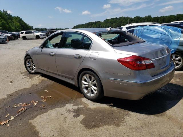 KMHGC4DD4DU212968 - 2013 HYUNDAI GENESIS 3.8L SILVER photo 2