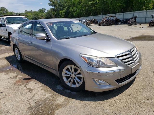 KMHGC4DD4DU212968 - 2013 HYUNDAI GENESIS 3.8L SILVER photo 4