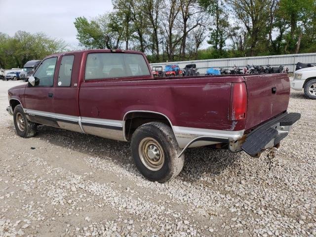 1GCGC29K5RE136114 - 1994 CHEVROLET GMT-400 C2500 BURGUNDY photo 2