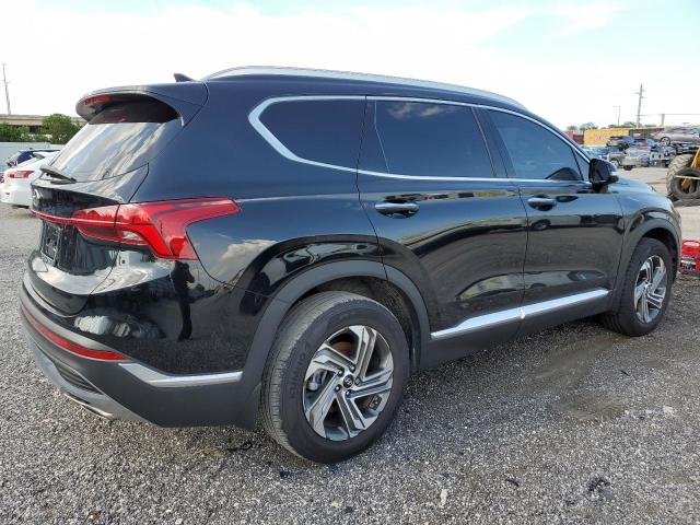 5NMS34AJ7NH401387 - 2022 HYUNDAI SANTA FE SEL BLACK photo 3