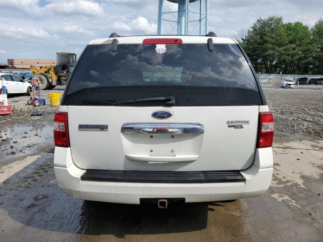 1FMFU16568LA34747 - 2008 FORD EXPEDITION XLT WHITE photo 6