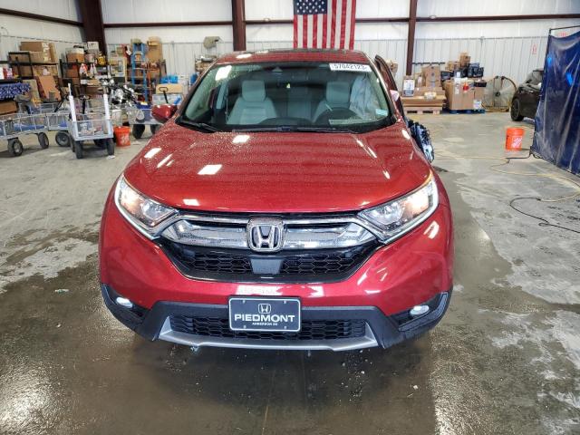 2HKRW1H51JH523172 - 2018 HONDA CR-V EX BURGUNDY photo 5