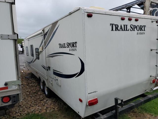 51V1M1K2XBW350618 - 2011 TRAIL KING R VISION WHITE photo 3