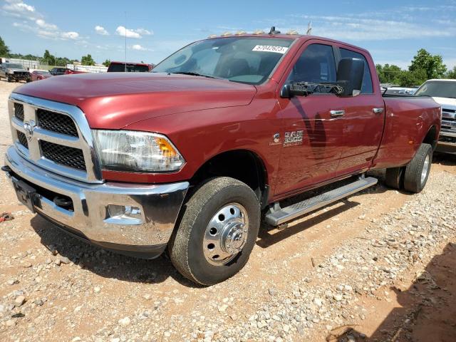 3C63RRHL8FG585296 - 2015 RAM 3500 SLT RED photo 1