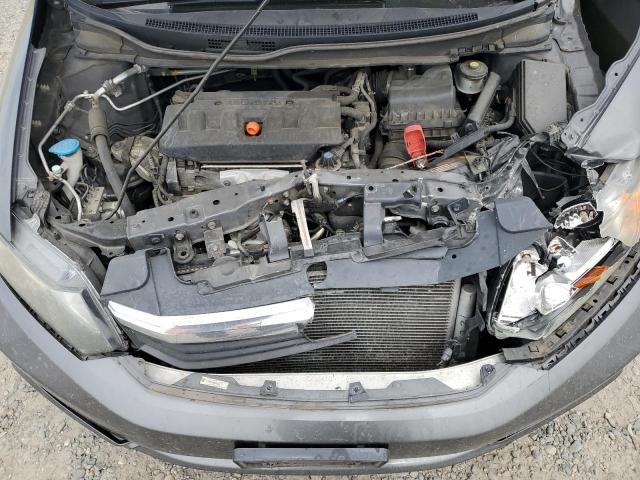 2HGFB2F98CH553227 - 2012 HONDA CIVIC EXL GRAY photo 11