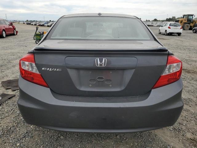 2HGFB2F98CH553227 - 2012 HONDA CIVIC EXL ნაცრისფერი ფოტო 6