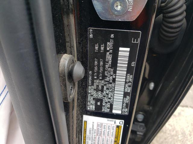 JTEBU5JR3L5741883 - 2020 TOYOTA 4RUNNER SR5/SR5 PREMIUM 黑色 照片 13