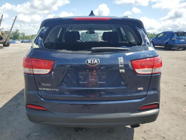 5XYPGDA39GG059062 - 2016 KIA SORENTO LX BLUE photo 6