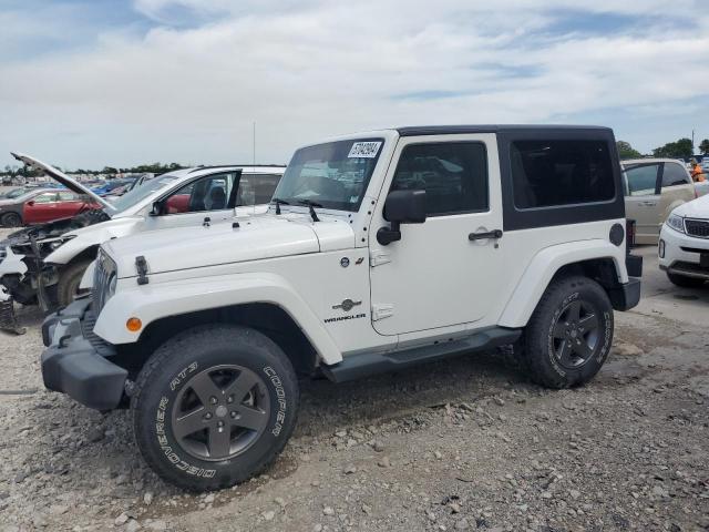 1C4AJWAG1FL563484 - 2015 JEEP WRANGLER SPORT WHITE photo 1
