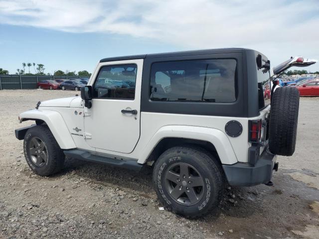 1C4AJWAG1FL563484 - 2015 JEEP WRANGLER SPORT WHITE photo 2