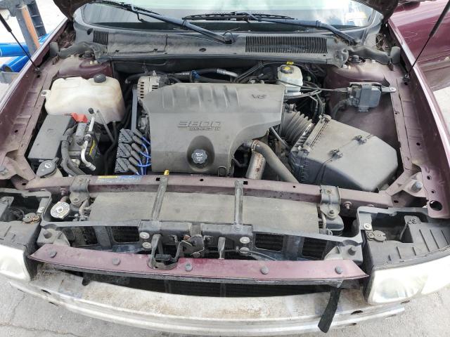 1G4HP52K234146578 - 2003 BUICK LESABRE CUSTOM BURGUNDY photo 11