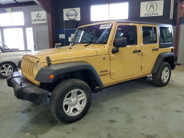 1C4BJWKG8DL671858 - 2013 JEEP WRANGLER SPORT ORANGE photo 1