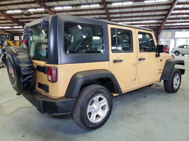 1C4BJWKG8DL671858 - 2013 JEEP WRANGLER SPORT ORANGE photo 3