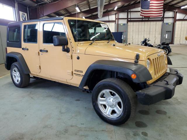 1C4BJWKG8DL671858 - 2013 JEEP WRANGLER SPORT ORANGE photo 4