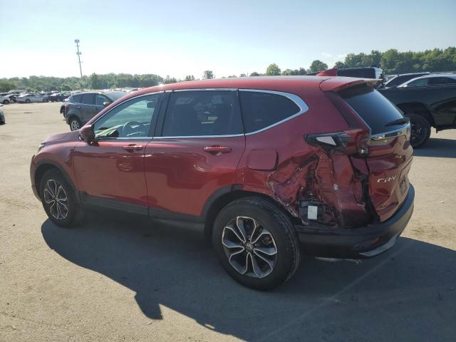 7FARW2H85ME004195 - 2021 HONDA CR-V EXL RED photo 2