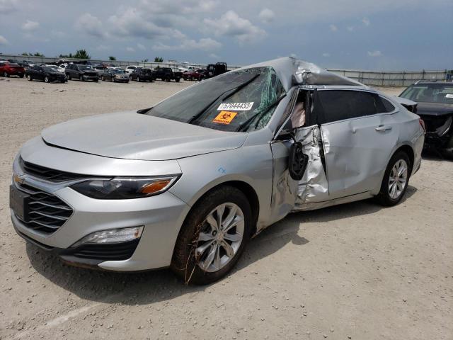 1G1ZD5ST8KF168400 - 2019 CHEVROLET MALIBU LT SILVER photo 1