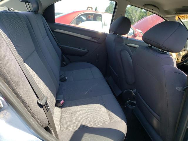 KL1TD56687B114845 - 2007 CHEVROLET AVEO BASE BLUE photo 10