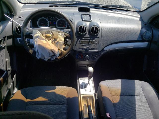 KL1TD56687B114845 - 2007 CHEVROLET AVEO BASE BLUE photo 8