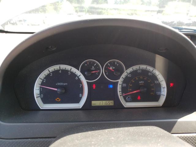 KL1TD56687B114845 - 2007 CHEVROLET AVEO BASE BLUE photo 9