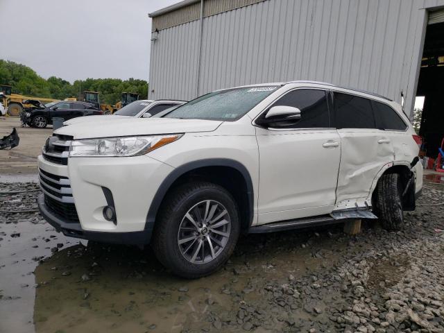 5TDJZRFH1JS556232 - 2018 TOYOTA HIGHLANDER SE WHITE photo 1