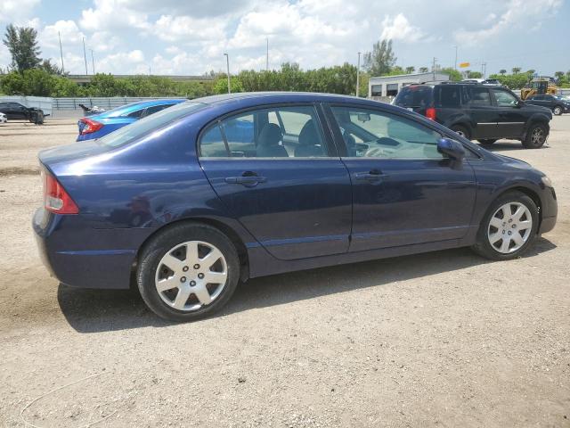 2HGFA1F56BH544843 - 2011 HONDA CIVIC LX BLUE photo 3