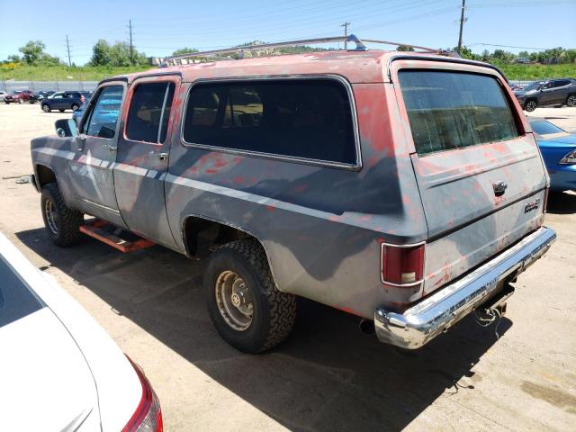 1G8EK16L1GF137733 - 1986 CHEVROLET SUBURBAN K10 RED photo 2