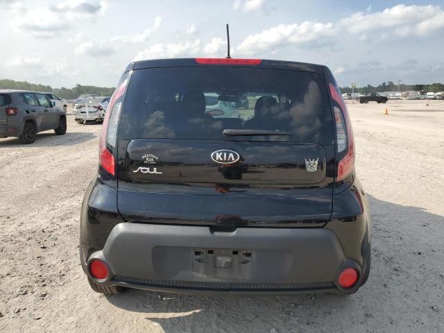 KNDJN2A24E7093413 - 2014 KIA SOUL BLACK photo 6