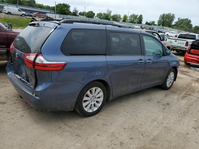 5TDDK3DC4FS095444 - 2015 TOYOTA SIENNA XLE BLUE photo 3