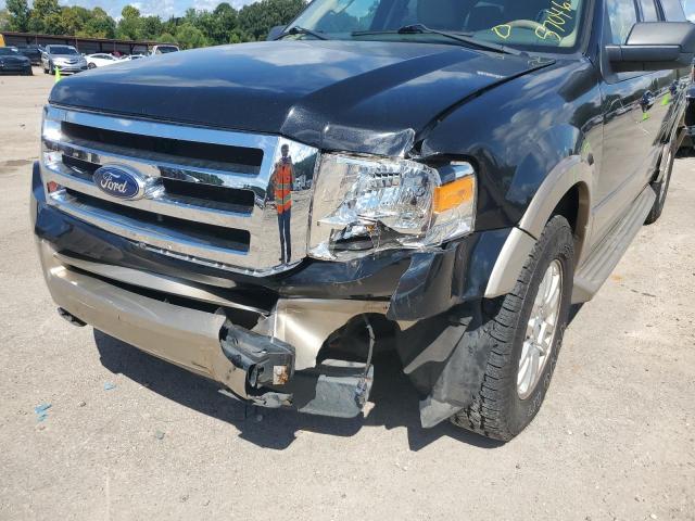 1FMJK1H56DEF20101 - 2013 FORD EXPEDITION EL XLT BLACK photo 9