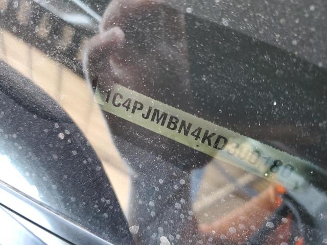 1C4PJMBN4KD300180 - 2019 JEEP CHEROKEE TRAILHAWK GRAY photo 12