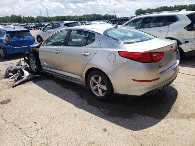 5XXGM4A75EG292028 - 2014 KIA OPTIMA LX SILVER photo 2