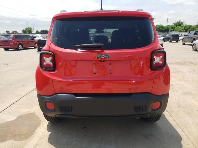 ZACCJAAB1HPF61393 - 2017 JEEP RENEGADE SPORT RED photo 6