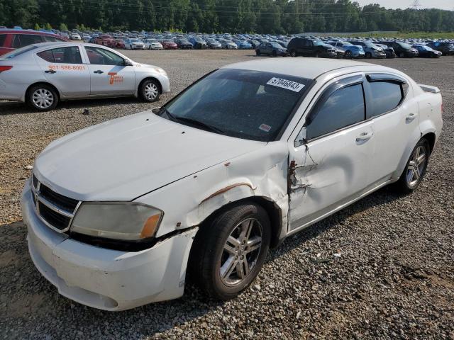 1B3CC5FBXAN222402 - 2010 DODGE AVENGER R/T WHITE photo 1