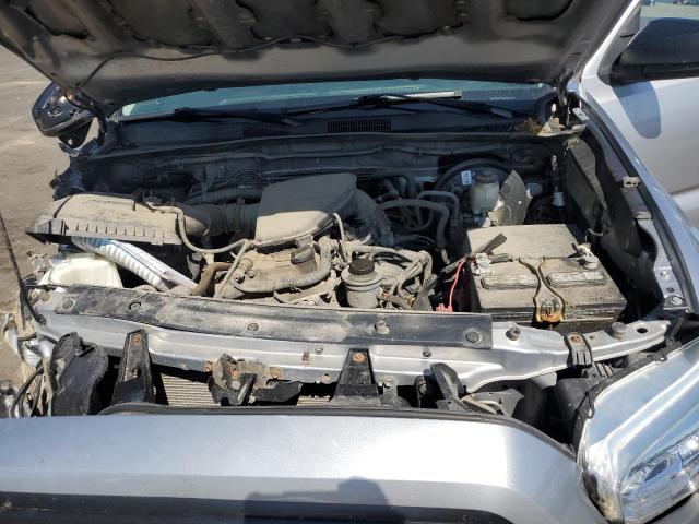 5TFSX5EN7HX055442 - 2017 TOYOTA TACOMA ACCESS CAB ვერცხლისფერი ფოტო 11