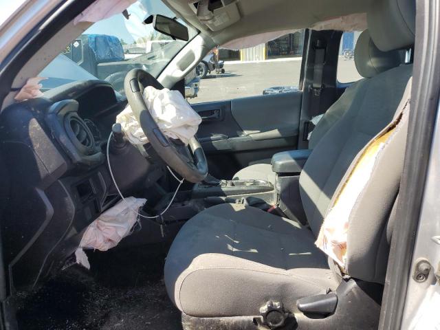 5TFSX5EN7HX055442 - 2017 TOYOTA TACOMA ACCESS CAB ვერცხლისფერი ფოტო 7