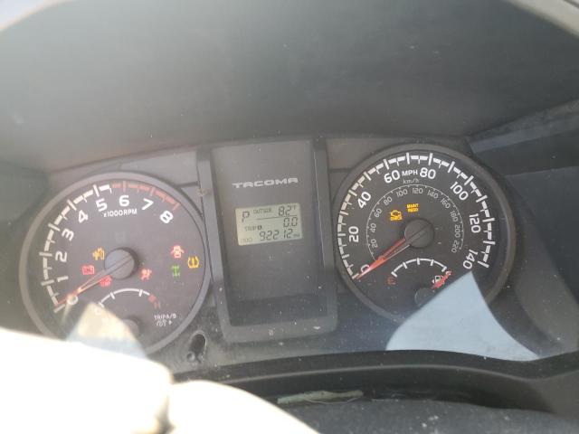 5TFSX5EN7HX055442 - 2017 TOYOTA TACOMA ACCESS CAB ვერცხლისფერი ფოტო 9