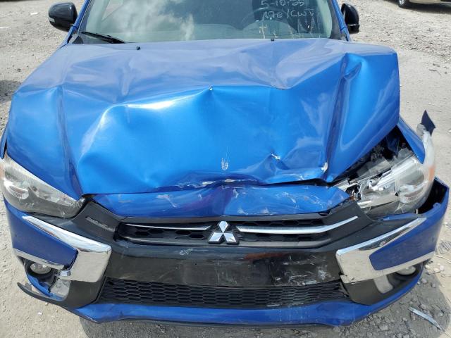 JA4AR3AU1JU004771 - 2018 MITSUBISHI OUTLANDER ES BLUE photo 12