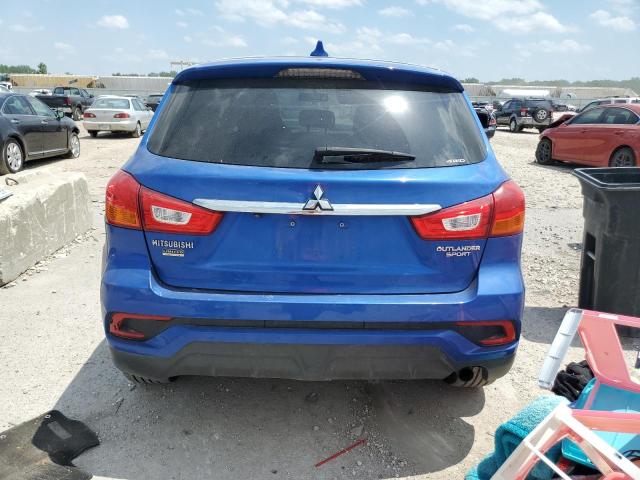 JA4AR3AU1JU004771 - 2018 MITSUBISHI OUTLANDER ES BLUE photo 6