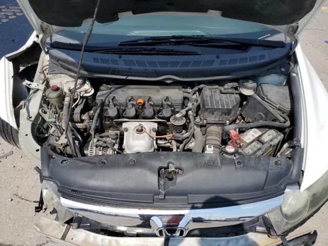 1HGFA16959L004013 - 2009 HONDA CIVIC EXL WHITE photo 11