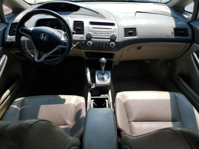 1HGFA16959L004013 - 2009 HONDA CIVIC EXL WHITE photo 8