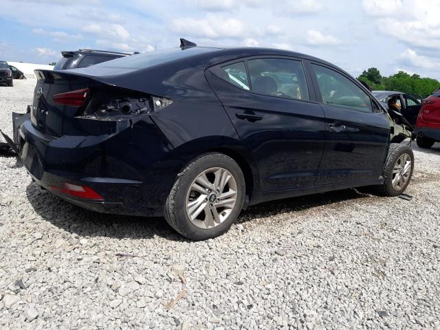 KMHD84LF3KU764014 - 2019 HYUNDAI ELANTRA SEL BLACK photo 3